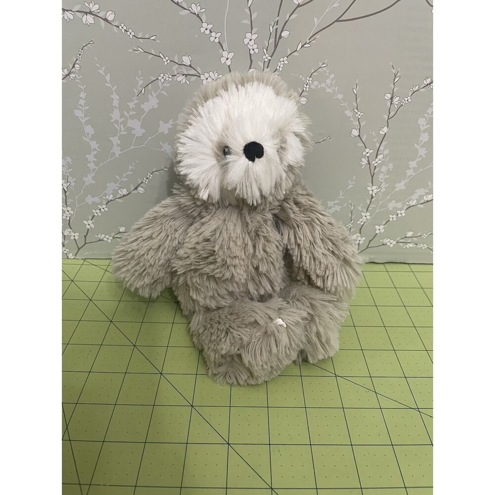 Resoftable Sloth Plush Baby Toy Stuffed Animal Lovey Lovie Brown Head Start